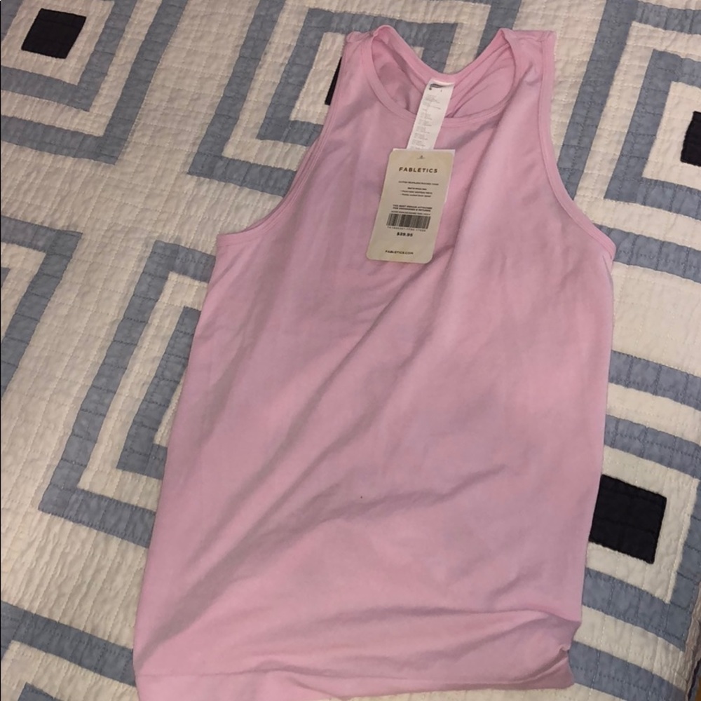 Pink tank top